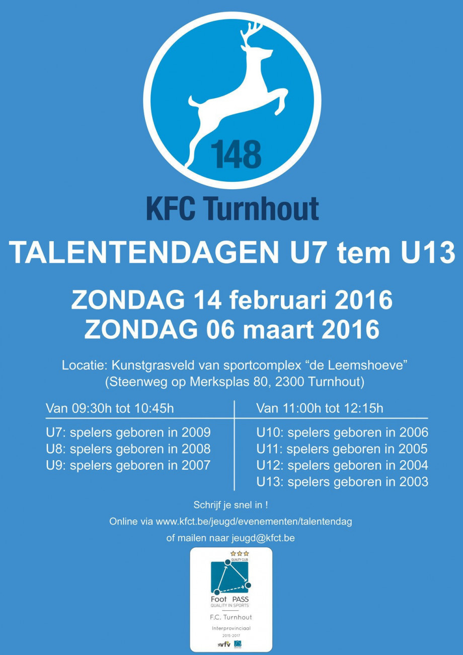 Kfct Talentendag 2